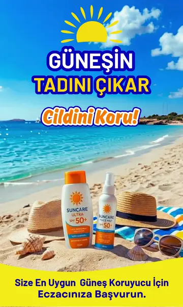 Güneşin tadını çıkarın, cildinizi koruyun